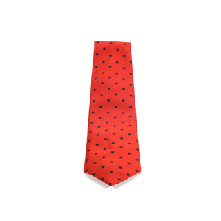 Dolce & Gabbana D&G Necktie D&G SILK Tie for men Red DGT81-AmbrogioShoes