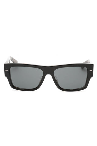 Dolce & Gabbana DG4451F Sunglasses Black On Grey Tortoise/Dark Grey