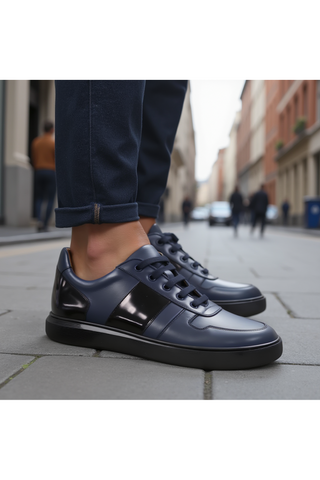 Donatello Duke Leather Sneaker