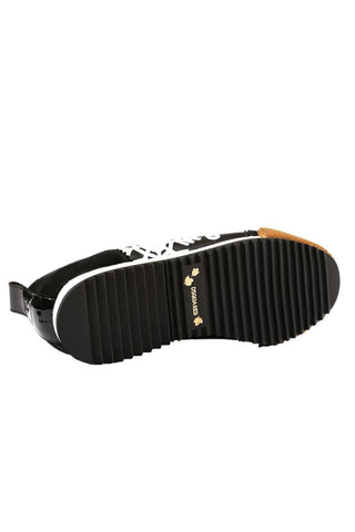 Dsquared2 Black Multi-Material Lace Up Sneakers (DSM06)