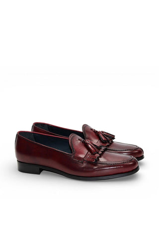Duca Adam Leather Kiltie Tassel Loafer-AmbrogioShoes