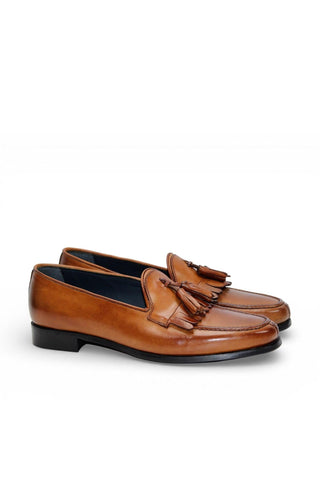 Duca Adam Leather Kiltie Tassel Loafer