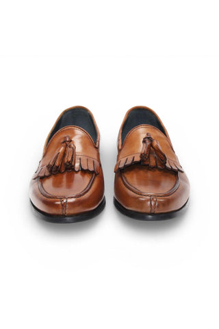 Duca Adam Leather Kiltie Tassel Loafer