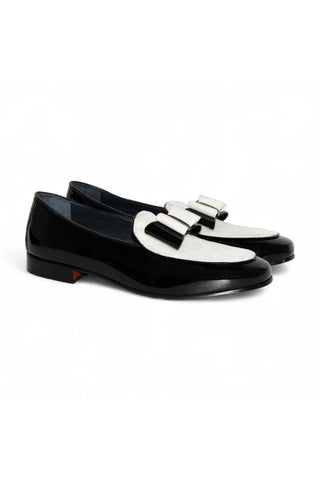 Duca Amalfi Velvet / Leather Loafers-AmbrogioShoes