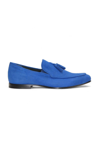 Duca Anzio Suede Tassel Loafer (D1179)-AmbrogioShoes