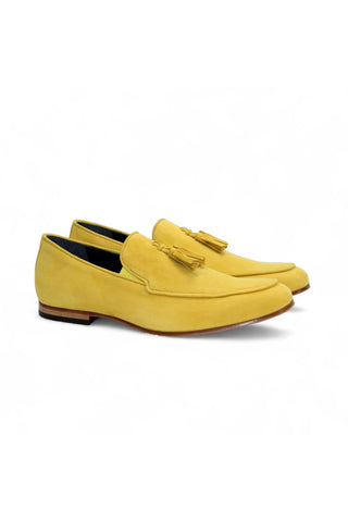 Duca Anzio Suede Tassel Loafer (D1179)-AmbrogioShoes