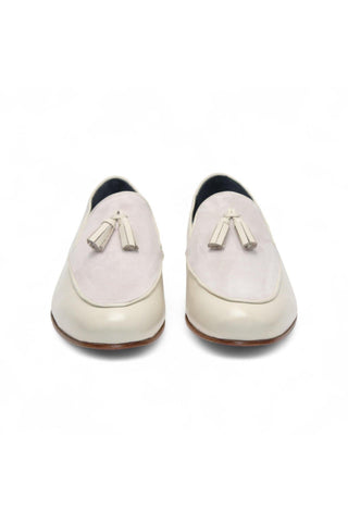 Duca Anzio Suede Tassel Loafer (D1179)-AmbrogioShoes