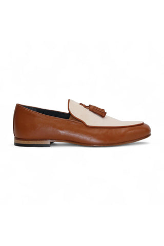 Duca Anzio Suede Tassel Loafer (D1179)-AmbrogioShoes