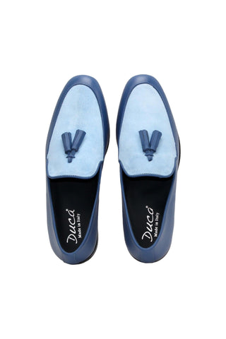 Duca Anzio Suede Tassel Loafer (D1179)