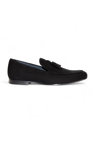 Duca Anzio Suede Tassel Loafer (D1179)-AmbrogioShoes