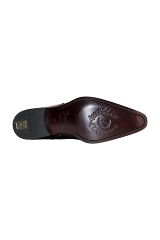 Duca Aprilia Men’s Shoes Alligator Embossed Calf-Skin Leather Boot (D1144)