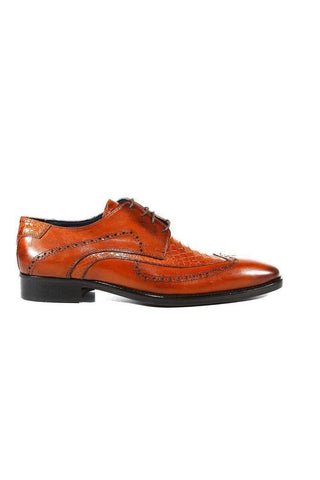 Duca Cocco Men's Designer Shoes Calf-Skin Leather Derby (DS3009)