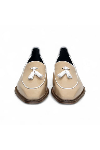 Duca Fano Men’s Shoes Patent Tassel Loafer (D1138)