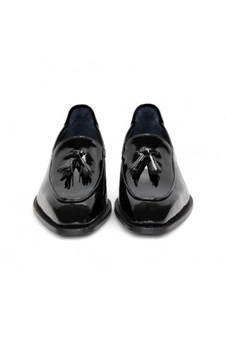 Duca Fano Men’s Shoes Patent Tassel Loafer (D1138)