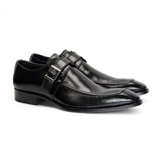 Duca Garda Men’s Shoes Calf-Skin Leather Monk-Straps (D1027)-AmbrogioShoes