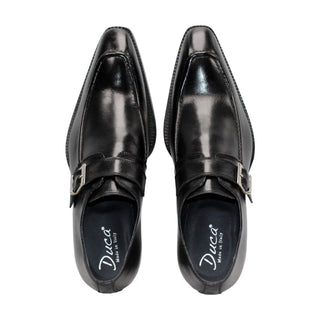 Duca Garda Men’s Shoes Calf-Skin Leather Monk-Straps (D1027)-AmbrogioShoes