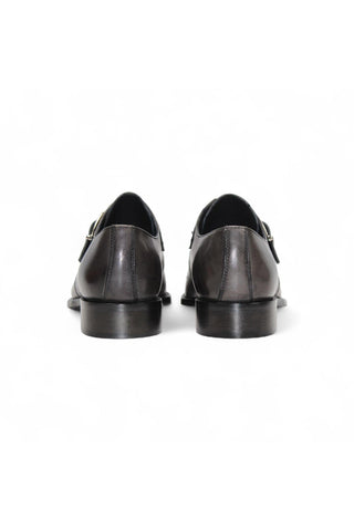 Duca Garda Men’s Shoes Leather Monk-Straps (D1027)