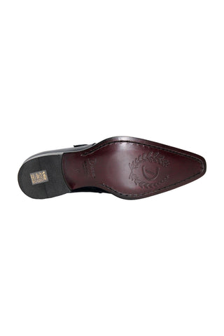 Duca Garda Men’s Shoes Leather Monk-Straps (D1027)