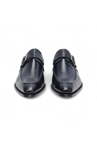 Duca Garda Men’s Shoes Leather Monk-Straps (D1027)