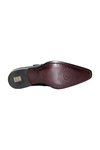 Duca Garda Men’s Shoes Leather Monk-Straps (D1027)
