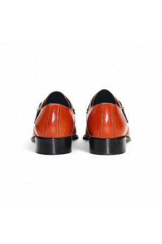 Duca Garda Men’s Shoes Leather Monk-Straps (D1027)