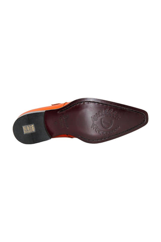 Duca Garda Men’s Shoes Leather Monk-Straps (D1027)