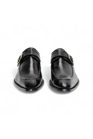 Duca Garda Men’s Shoes Leather Monk-Straps (D1027)