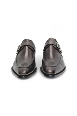 Duca Garda Men’s Shoes Leather Monk-Straps (D1027)