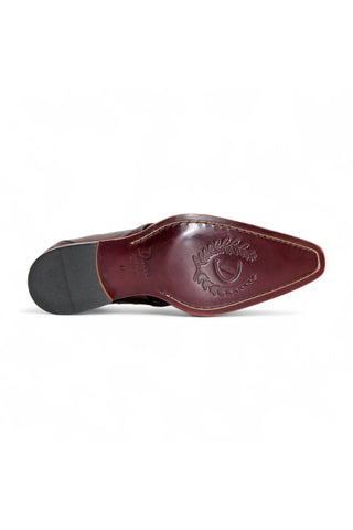 Duca Imperio Men’s Shoes Multi Embossed Calf-Skin Leather Cap-Toe Derby (D1156)