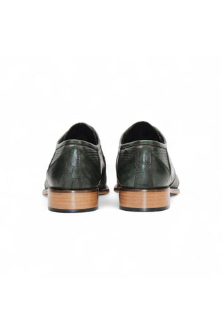 Duca Imperio Men’s Shoes Multi Embossed Leather Cap-Toe Derby (D1156)