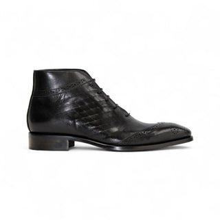 Duca Lauro Men’s Shoes Calf-Skin Leather Boots (D1161)-AmbrogioShoes