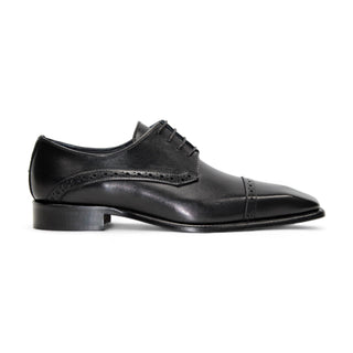 Duca Lombardi Men’s Shoes Calf-Skin Leather Cap-Toe Derby (D1157)-AmbrogioShoes