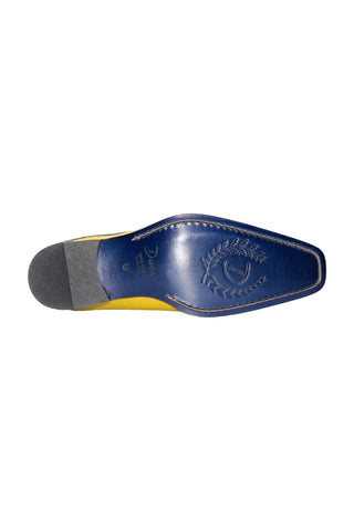 Duca Lombardi Men’s Shoes Leather Cap-Toe Derby (D1157)