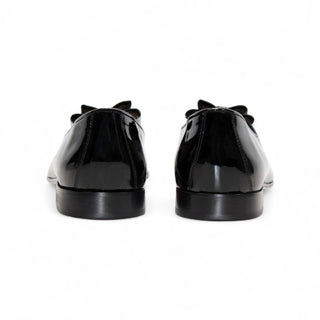 Duca Maratea Patent Leather & Velvet Loafer (D1163)-AmbrogioShoes