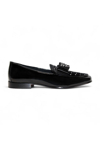 Duca Maratea Patent & Velvet Loafer (D1163)
