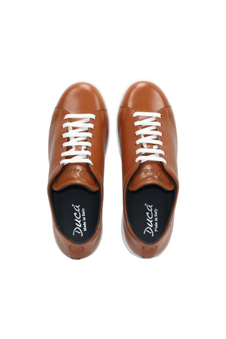 Duca Monza Calf-Skin Leather Sneaker (D1028)-AmbrogioShoes