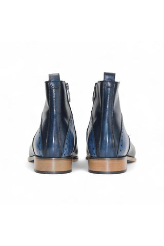 Duca Pedaso Men’s Shoes Calf-Skin Leather Boots (D1166)-AmbrogioShoes