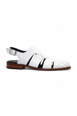 Duca Positano Leather Fisherman Sandal