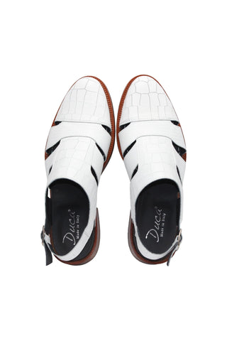 Duca Positano Leather Fisherman Sandal