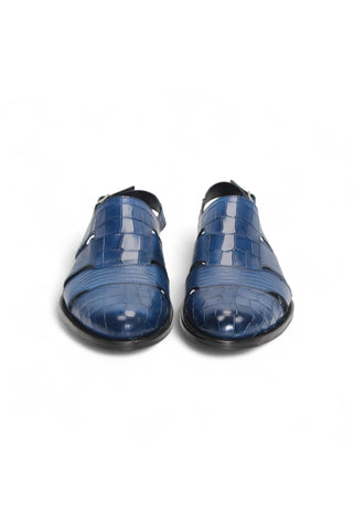 Duca Positano Leather Fisherman Sandal