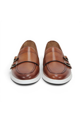Duca Rimini Leather Double Monk-Strap