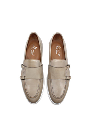 Duca Rimini Leather Double Monk-Strap