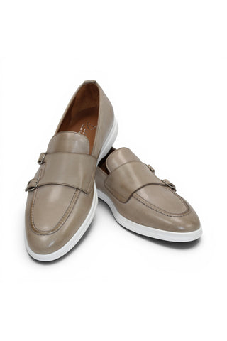 Duca Rimini Leather Double Monk-Strap