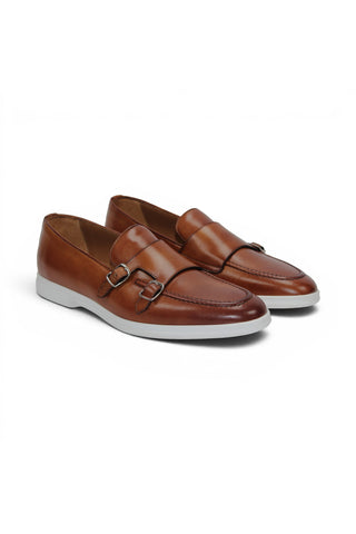 Duca Rimini Leather Double Monk-Strap