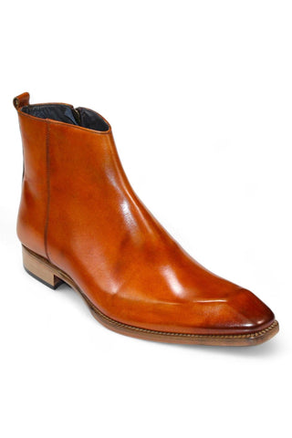 Duca Romano Men’s Shoes Calf-Skin Leather Boots (D1127)-AmbrogioShoes