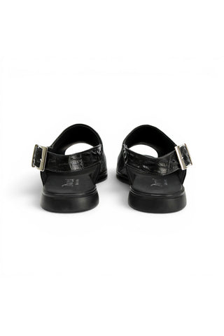Duca SA136 Embossed Leather Sandal