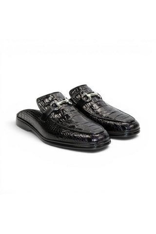 Duca SA493 Embossed & Grainy Leather Sandal
