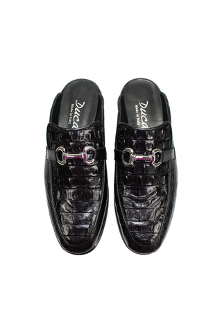 Duca SA493 Embossed & Grainy Leather Sandal