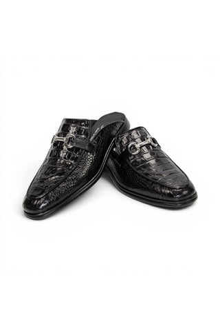 Duca SA493 Embossed & Grainy Leather Sandal