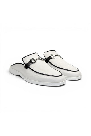 Duca SA493 Embossed & Grainy Leather Sandal